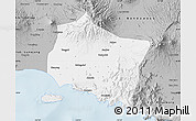 Gray Map of Kab. Jember