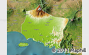 Physical Map of Kab. Jember, satellite outside