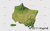 Satellite Map of Kab. Jember, cropped outside