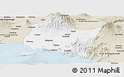 Classic Style Panoramic Map of Kab. Jember