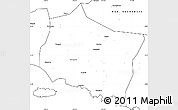 Blank Simple Map of Kab. Jember