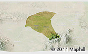 Satellite 3D Map of Kab. Jombang, lighten