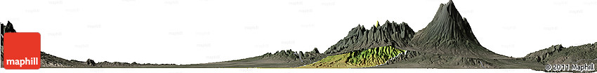 Satellite Horizon Map of Kab. Jombang, darken, semi-desaturated
