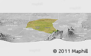 Satellite Panoramic Map of Kab. Jombang, lighten, desaturated