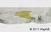 Satellite Panoramic Map of Kab. Jombang, lighten, semi-desaturated