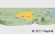 Savanna Style Panoramic Map of Kab. Jombang