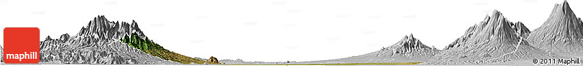Satellite Horizon Map of Kab. Kediri, lighten, desaturated