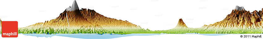 Physical Horizon Map of Kab. Lumajang