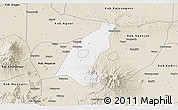Classic Style 3D Map of Kab. Madiun