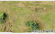 Satellite 3D Map of Kab. Madiun