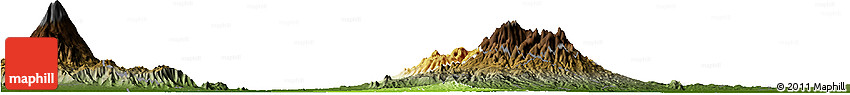 Physical Horizon Map of Kab. Madiun, darken