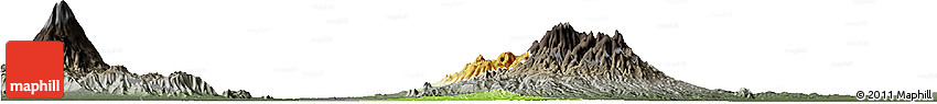 Physical Horizon Map of Kab. Madiun, darken, semi-desaturated
