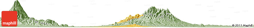 Savanna Style Horizon Map of Kab. Madiun