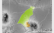 Physical Map of Kab. Madiun, desaturated