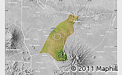 Satellite Map of Kab. Madiun, lighten, desaturated