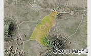 Satellite Map of Kab. Madiun, semi-desaturated
