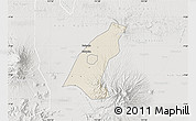 Shaded Relief Map of Kab. Madiun, lighten, semi-desaturated