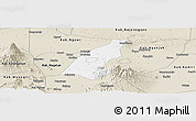 Classic Style Panoramic Map of Kab. Madiun