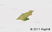 Satellite Panoramic Map of Kab. Madiun, cropped outside