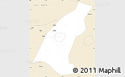 Classic Style Simple Map of Kab. Madiun