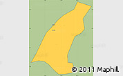 Savanna Style Simple Map of Kab. Madiun, cropped outside