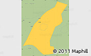 Savanna Style Simple Map of Kab. Madiun