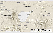 Classic Style 3D Map of Kab. Magetan