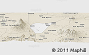 Classic Style Panoramic Map of Kab. Magetan