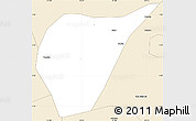 Classic Style Simple Map of Kab. Magetan