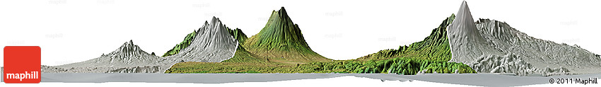 Satellite Horizon Map of Kab. Malang, lighten, semi-desaturated
