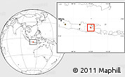 Blank Location Map of Kab. Mojokerto