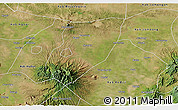 Satellite 3D Map of Kab. Nganjuk