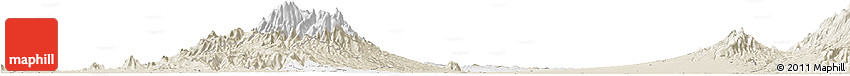 Classic Style Horizon Map of Kab. Nganjuk
