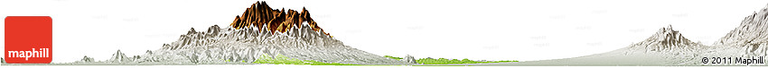 Physical Horizon Map of Kab. Nganjuk, lighten, semi-desaturated