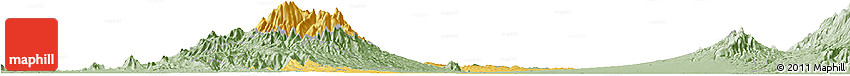 Savanna Style Horizon Map of Kab. Nganjuk