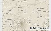 Shaded Relief Map of Kab. Nganjuk
