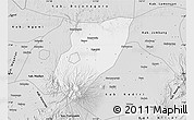 Silver Style Map of Kab. Nganjuk