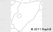 Blank Simple Map of Kab. Nganjuk, no labels