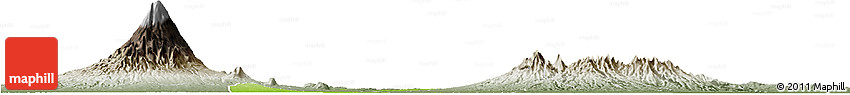 Physical Horizon Map of Kab. Ngawi, semi-desaturated