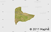 Satellite Map of Kab. Ngawi, single color outside