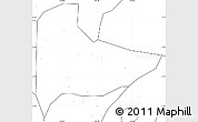 Blank Simple Map of Kab. Ngawi, no labels