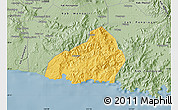 Savanna Style Map of Kab. Pacitan