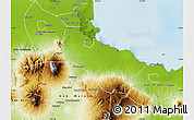 Physical Map of Kab. Pasuruan