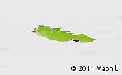 Physical Panoramic Map of Kab. Pasuruan, cropped outside