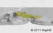 Satellite Panoramic Map of Kab. Pasuruan, lighten, desaturated