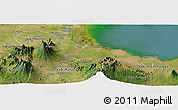 Satellite Panoramic Map of Kab. Pasuruan