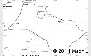 Blank Simple Map of Kab. Pasuruan