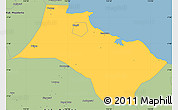 Savanna Style Simple Map of Kab. Pasuruan