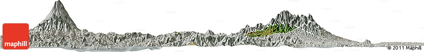 Satellite Horizon Map of Kab. Ponorogo, lighten, semi-desaturated