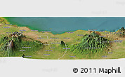 Satellite Panoramic Map of Kab. Probolinggo